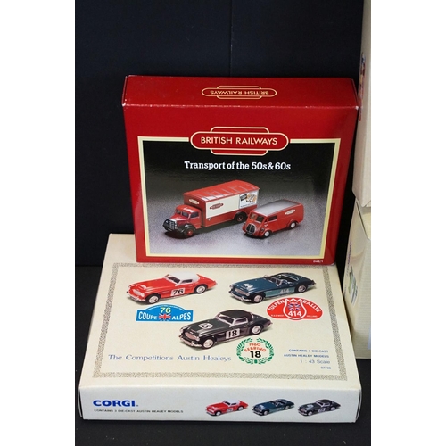 1056 - Collection of 26 Corgi boxed / cased diecast models to include 10 x Original Omnibus diecast model b... 