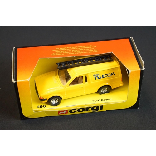 1058 - Nine boxed diecast models to include Corgi CC99111 Only Fools and Horses, Corgi 496 Ford Escort, Cor... 