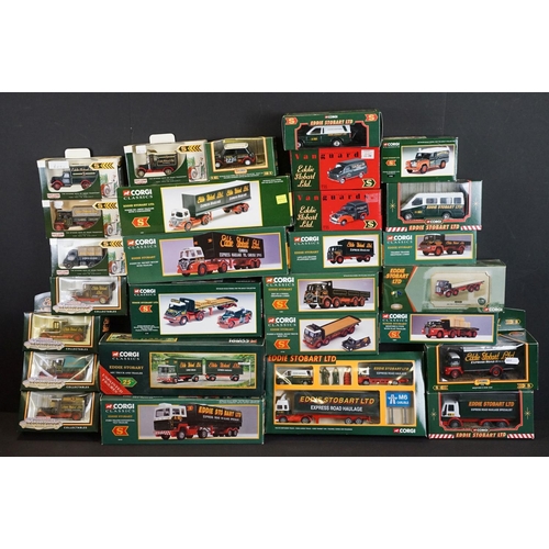 1059 - Collection of 27 boxed Eddie Stobart related haulage diecast models to include mainly Corgi examples... 