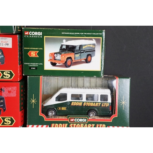 1059 - Collection of 27 boxed Eddie Stobart related haulage diecast models to include mainly Corgi examples... 