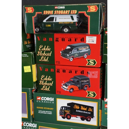 1059 - Collection of 27 boxed Eddie Stobart related haulage diecast models to include mainly Corgi examples... 