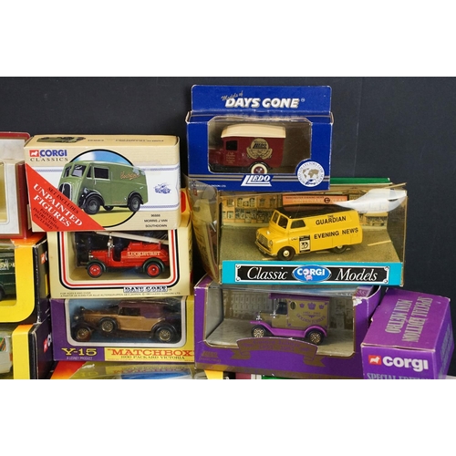 1061 - 26 Boxed diecast models featuring Corgi, ERTL, Matchbox, Oxford Diecast, etc plus 16 unboxed example... 