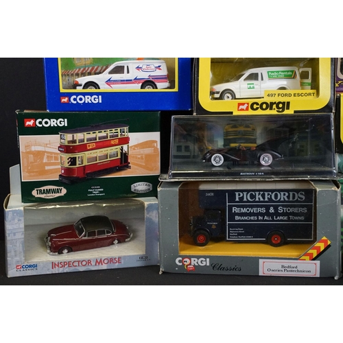 1061 - 26 Boxed diecast models featuring Corgi, ERTL, Matchbox, Oxford Diecast, etc plus 16 unboxed example... 