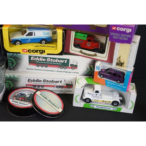 1061 - 26 Boxed diecast models featuring Corgi, ERTL, Matchbox, Oxford Diecast, etc plus 16 unboxed example... 