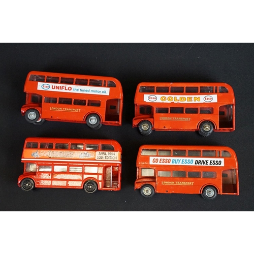 1064 - 18 Boxed Routemaster Buses featuring Budgie & H.Seener plus 4 x unboxed examples