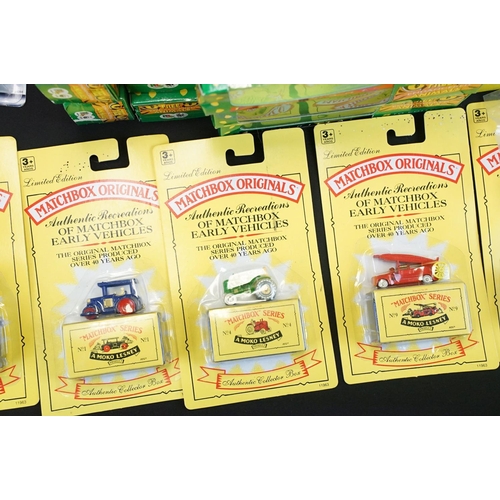 1065 - Collection of 45 various boxed diecast models to include Matchbox (Fire Engine series, Matchbox Orig... 