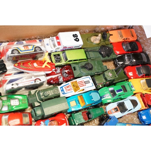 1067 - Collection of over 150 play worn diecast models to include Dinky, Corgi, Matchbox, Tonka, etc (3 box... 