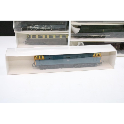 185 - Ten OO / HO gauge locomotives to include Lima 2-6-0 13000 in maroon, Rivarossi 0-8-0 102 Indiana Har... 