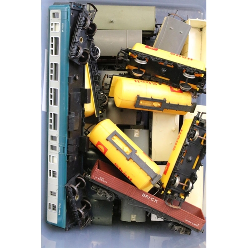 192 - 68 OO gauge items of rolling stock, mainly Hornby & Triang examples featuring tankers, wagons, vans ... 