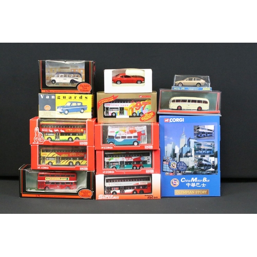 1076 - Collection of 26 boxed / cased diecast models to include 6 x Corgi KMB Oriental & Far East decal mod... 