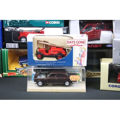 1081 - 23 Boxed diecast models to include 12 x Corgi (3 x Legends Of Speed, 3 x Motoring Memories Road Serv... 