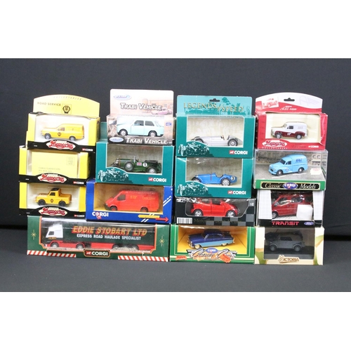 1081 - 23 Boxed diecast models to include 12 x Corgi (3 x Legends Of Speed, 3 x Motoring Memories Road Serv... 