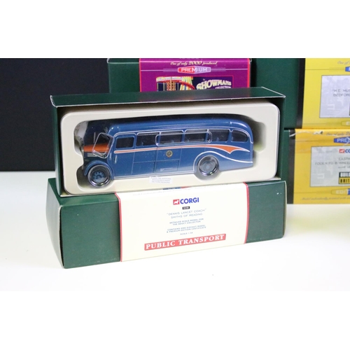 1083 - Seven boxed Corgi Premium Edition diecast models to include 2 x 07413 Showmans Collection John Bidda... 