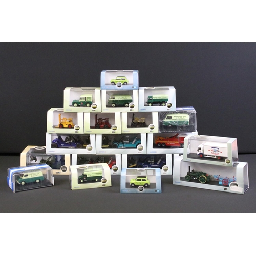 1085 - Collection of 20 boxed / cased 1/76 scale Oxford Diecast models to include Oxford Commercials, Oxfor... 