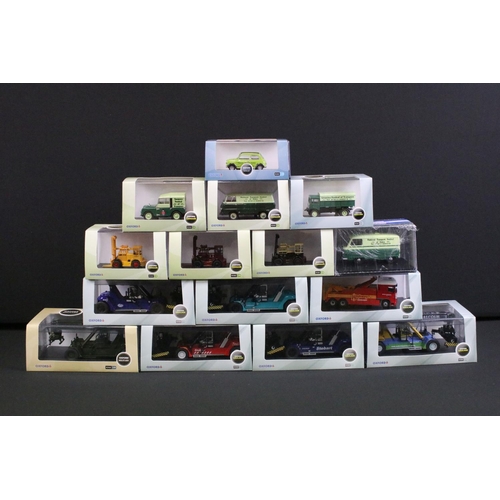 1085 - Collection of 20 boxed / cased 1/76 scale Oxford Diecast models to include Oxford Commercials, Oxfor... 