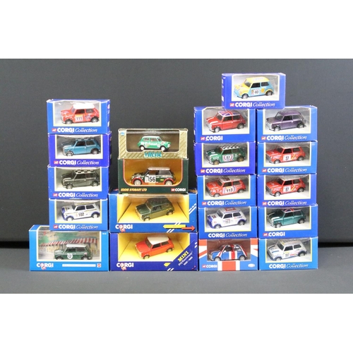 1089 - Collection of 36 boxed mainly Corgi Mini diecast models to include CC82213, 04508, 04407, 04410, 044... 