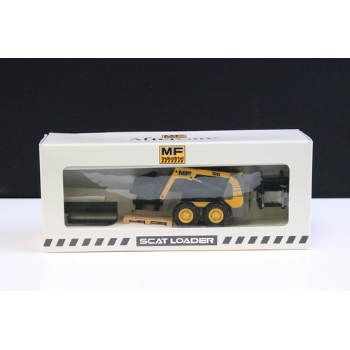 1096 - Two boxed 1/35 MF Industrial Aftercare diecast models to include Conrad and Joal Scat Loader, both e... 