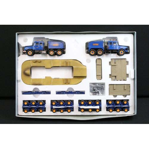 1100 - Four boxed Corgi Heavy Haulage diecast models to include Ltd edn 18002 Pickfords Scammell Contractor... 