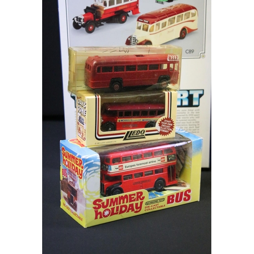 1119 - Collection of 41 boxed diecast models to include Corgi AN32011, Corgi C89 60 Years Of Transport, EFE... 