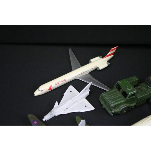 1170 - Collection of various playworn diecast models to include Dinky, Triang Minic Toys, Matchbox, Corgi, ... 