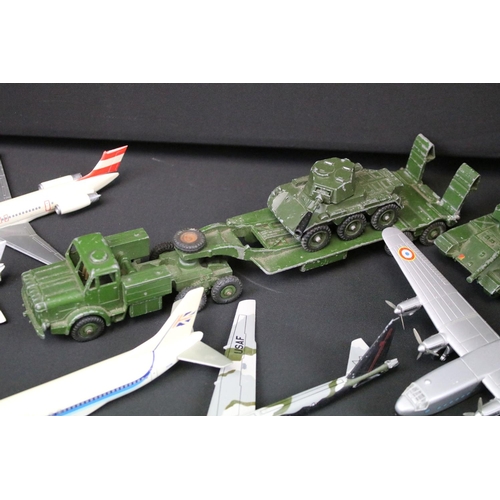 1170 - Collection of various playworn diecast models to include Dinky, Triang Minic Toys, Matchbox, Corgi, ... 