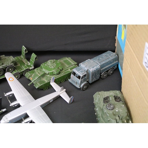 1170 - Collection of various playworn diecast models to include Dinky, Triang Minic Toys, Matchbox, Corgi, ... 