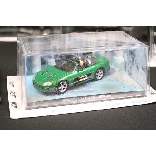 1172 - 22 Cased GE Fabbri James Bond 007 diecast models featuring Goldeneye, Quantum Of Solace, The Man Wit... 