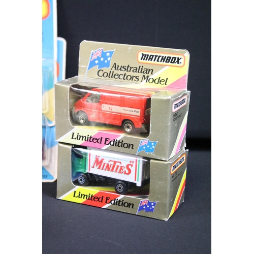 1175 - 25 Boxed / carded Matchbox diecast models to include MB 72 Delivery Truck, 69 Security Truck, MB38 F... 