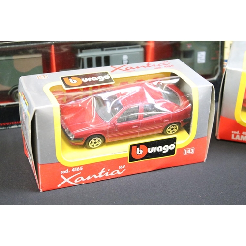 1180 - 26 Boxed diecast models to include 9 x Burago 1/43 scale models featuring 4103, 4167, 4129, 4112, et... 