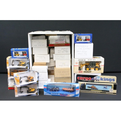 1186 - Collection of 40 diecast models to include mainly boxed examples featuring Joal Compact JCB 525-58, ... 