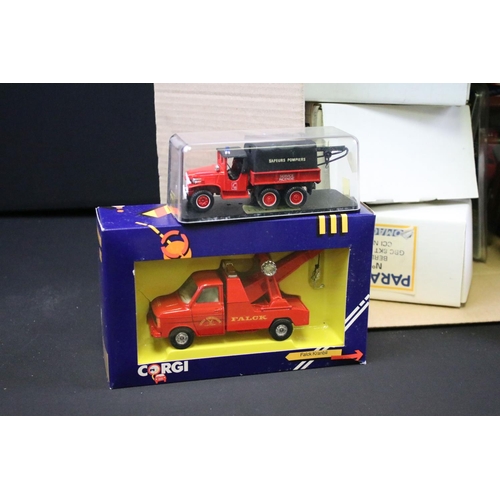 1189 - Collection of 27 boxed diecast models to include Racing Champions Fire Rescue USA, Solido 354 Toner ... 