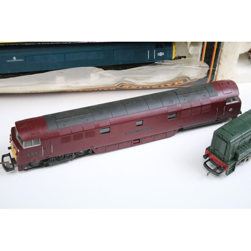 154 - Six OO gauge locomotives to include 2 x boxed Palitoy Mainline (37051 Class 45 1CO Diesel and 37073 ... 