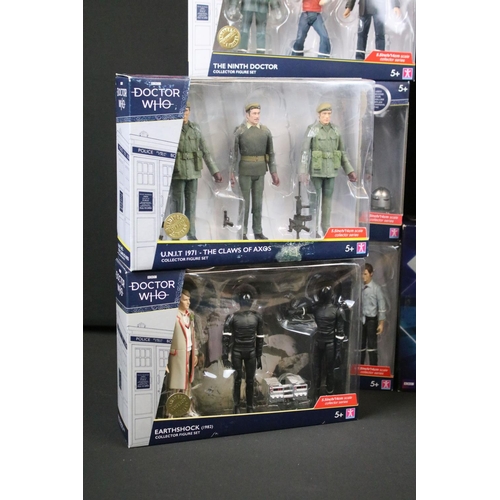 1411 - 15 Boxed Character Doctor Who Collectors Figure Sets to include The Tenth Doctor, The Thirteen Docto... 