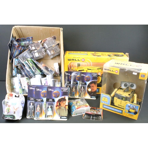 1420 - 34 Carded / boxed Disney figures to include Wall-e, Tomorrowland A World Beyond, Monsters University... 