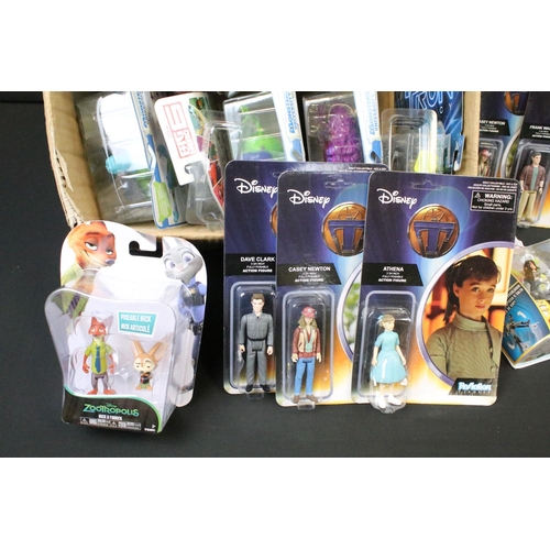 1420 - 34 Carded / boxed Disney figures to include Wall-e, Tomorrowland A World Beyond, Monsters University... 