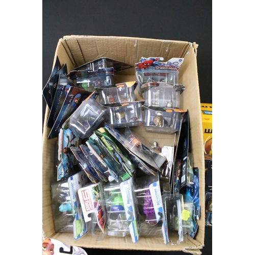 1420 - 34 Carded / boxed Disney figures to include Wall-e, Tomorrowland A World Beyond, Monsters University... 