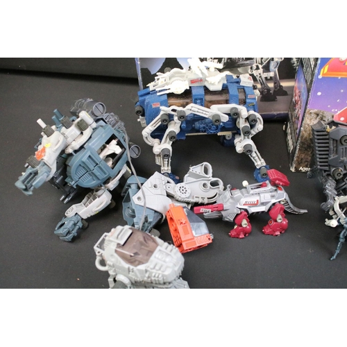 305 - Quantity of Tomy Zoids to include boxed Redhorn The Terrible, Giant ZRK (part built with box) & vari... 