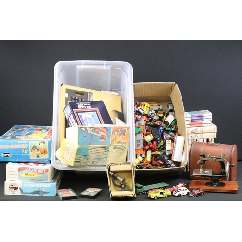 310 - Collection of mixed toys to include BBC Micro Computer with 11 games, boxed Roto-Master 70, boxed pl... 