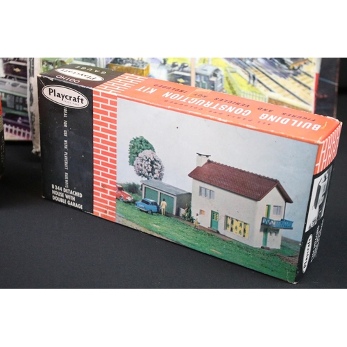108 - Collection of HO gauge model railway to include 2 x boxed Jouef train sets (P1403 Electric and P1401... 