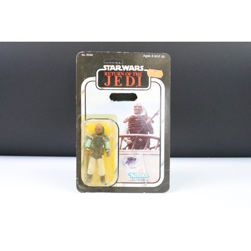 1477 - Star Wars - Five carded Return of the Jedi figures to include Kenner Klaatu (79 back, unpunched, dis... 