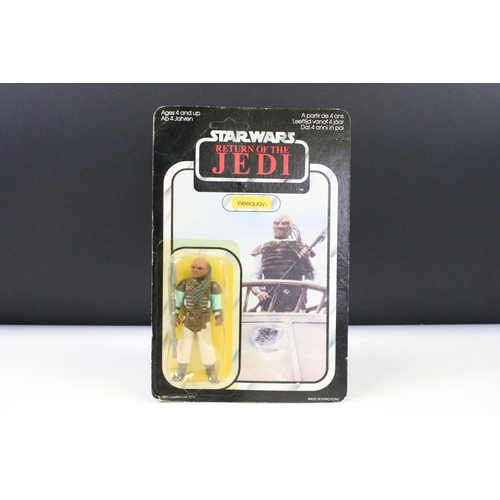 1477 - Star Wars - Five carded Return of the Jedi figures to include Kenner Klaatu (79 back, unpunched, dis... 