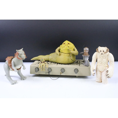 1478 - Star Wars - Original Star Wars Jabba The Hutt Action Playset complete with Salacious Crumb along wit... 