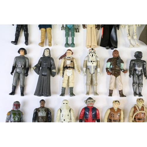 1479 - Star Wars - 48 Original Star Wars figures to include Chewbacca, Han Solo, AT-AT Driver, AT-ST Driver... 