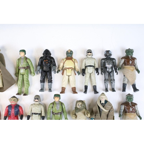 1479 - Star Wars - 48 Original Star Wars figures to include Chewbacca, Han Solo, AT-AT Driver, AT-ST Driver... 