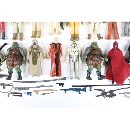 1479 - Star Wars - 48 Original Star Wars figures to include Chewbacca, Han Solo, AT-AT Driver, AT-ST Driver... 