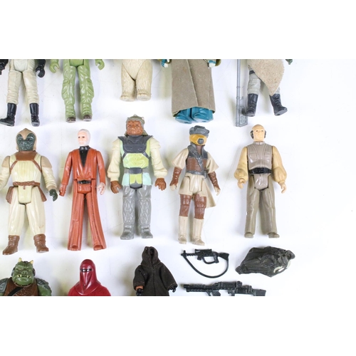 1479 - Star Wars - 48 Original Star Wars figures to include Chewbacca, Han Solo, AT-AT Driver, AT-ST Driver... 