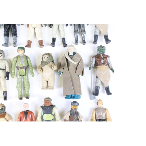 1479 - Star Wars - 48 Original Star Wars figures to include Chewbacca, Han Solo, AT-AT Driver, AT-ST Driver... 