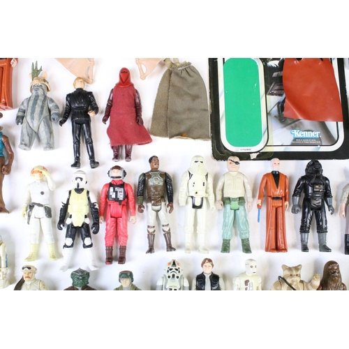 1481 - Star Wars - 53 Original Star Wars figures to include 2-1B, R2-D2, AT-AT Driver, B-Wing Pilot, Bib Fo... 