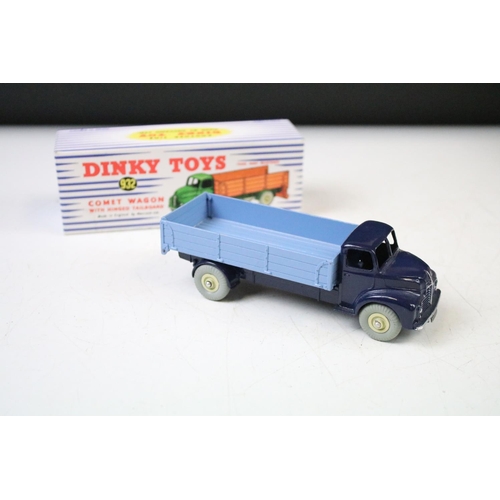 Ten boxed Dinky diecast models to include 401 Coventry Climax Fork Lift