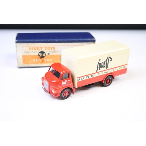 Ten boxed Dinky diecast models to include 401 Coventry Climax Fork Lift